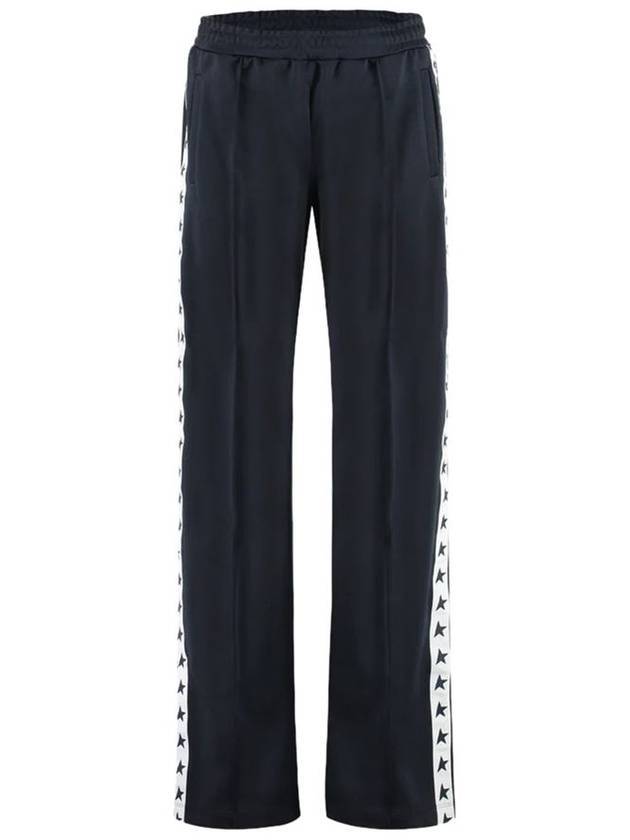 GOLDEN GOOSE Side Star Band Track Pants Dark Blue GWP00877 P000521 50767 - GOLDEN GOOSE - BALAAN