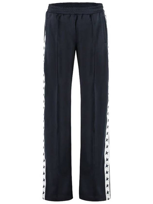 GOLDEN GOOSE Side Star Band Track Pants Dark Blue GWP00877 P000521 50767 - GOLDEN GOOSE - BALAAN