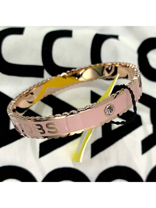 The Medallion Large Bangle Bracelet Pink - MARC JACOBS - BALAAN 4