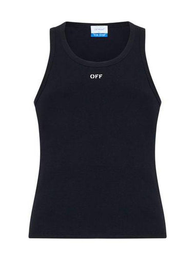 OFF-WHITE OFF STAMP RIB TANKTOP - OFF WHITE - BALAAN 1