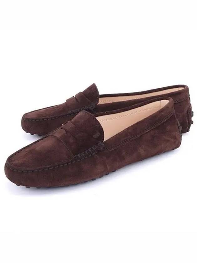 Gommino Suede Driving Shoes Brown - TOD'S - BALAAN 2