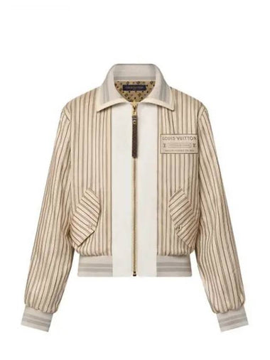 Reversible Neverfull Striped Bomber Jacket 1AGBTO - LOUIS VUITTON - BALAAN 1