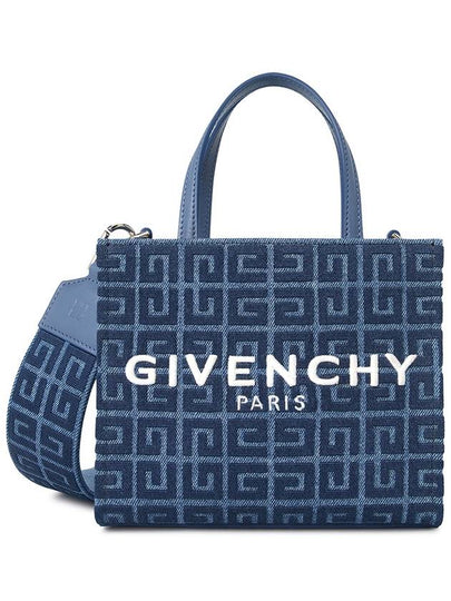 4G Denim Tote Bag Blue - GIVENCHY - BALAAN 2