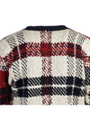 Donegal Tartan Check Cardigan - THOM BROWNE - BALAAN 7