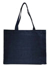 Front Logo Shoulder Tote Bag Indigo Blue - A.P.C. - BALAAN 4