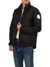 Octano Rain Jacket Black - MONCLER - BALAAN 6