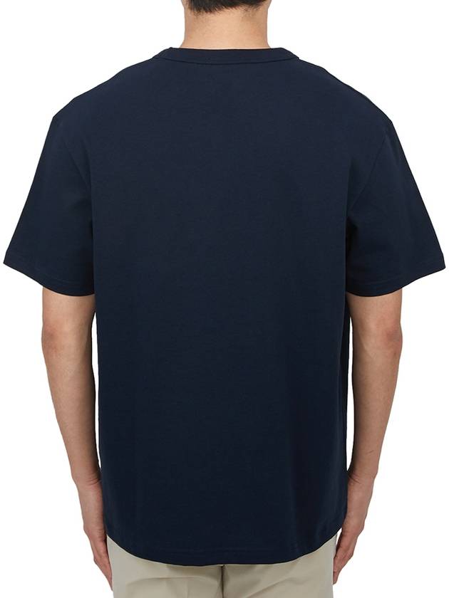 Boxy Petit VPC Short Sleeve T-Shirt Navy - A.P.C. - BALAAN 4