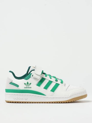 Forum Low Ankle Strap Low Top Sneakers Green Cloud White - ADIDAS - BALAAN 1