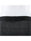 All Over Logo Trunk Briefs Black - EMPORIO ARMANI - BALAAN 8