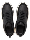 Ferragamo Men's Sneakers CASSINA LOW NERO 0760590 - SALVATORE FERRAGAMO - BALAAN 2