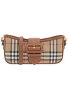 Buckle Strap Check Sling Shoulder Bag Beige - BURBERRY - BALAAN 2