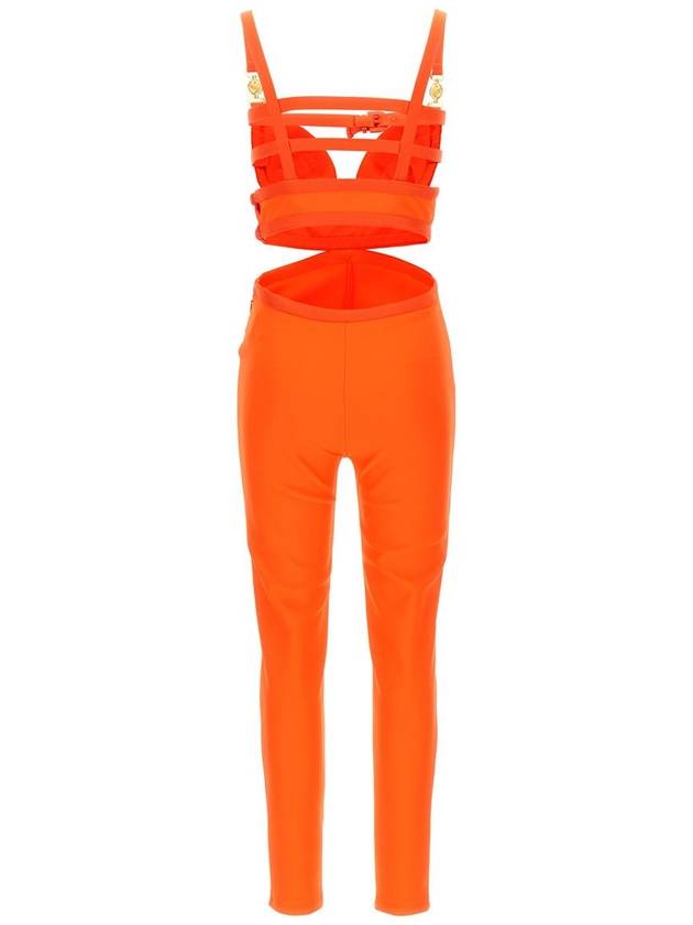 Jumpsuit 10119181A086951R900 Orange - VERSACE - BALAAN 3