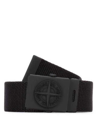 Kids Junior Belt 801690461 V0029 BLACK - STONE ISLAND - BALAAN 1