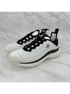 Mixed fiber sneakers white gold women s G45331 - CHANEL - BALAAN 4