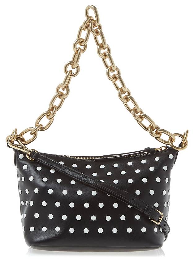 Spirit Studded Shoulder Bag Black - MIU MIU - BALAAN 4