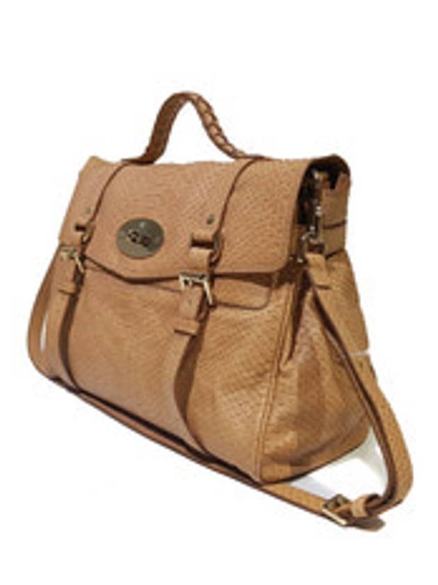 Women s Camel Python Overlarge Alexa 2WAY - MULBERRY - BALAAN 8