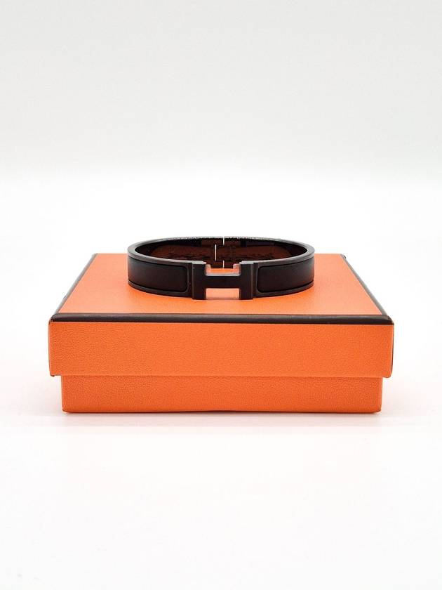 Clic HH So Bracelet Black - HERMES - BALAAN 6