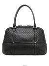 Interlocking perforated GG black shoulder bag 114887 - GUCCI - BALAAN 5