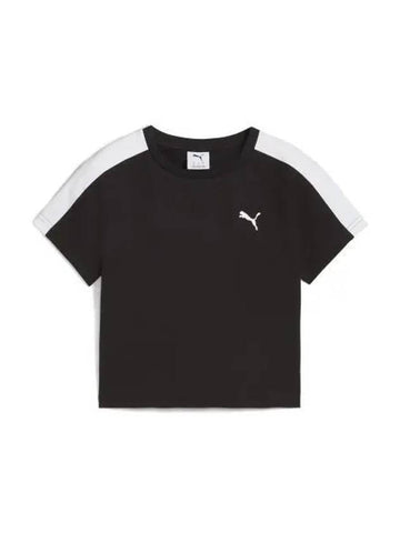 T7 Baby Short Sleeve T-Shirt Black - PUMA - BALAAN 1