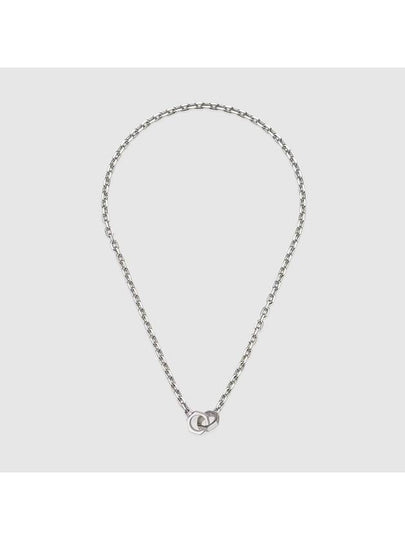 Trademark Chain Necklace Silver - GUCCI - BALAAN 2