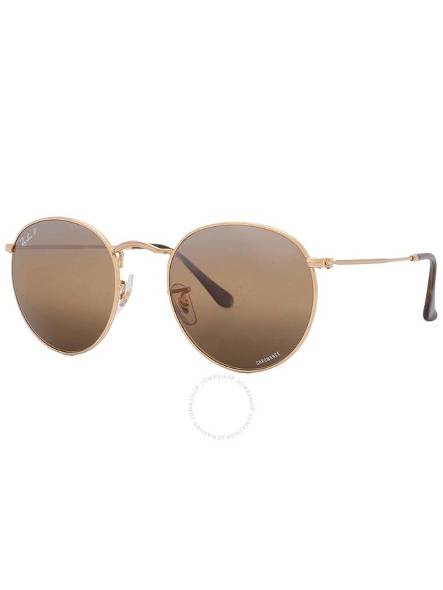 Chromance Round Frame Sunglasses RB3447001G5 - RAY-BAN - BALAAN 4