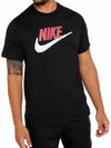 Men's NSW Futura Mark Short Sleeve T-Shirt Black - NIKE - BALAAN 4