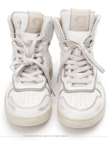 High neck vintage sneakers white 11202hva - COACH - BALAAN 1