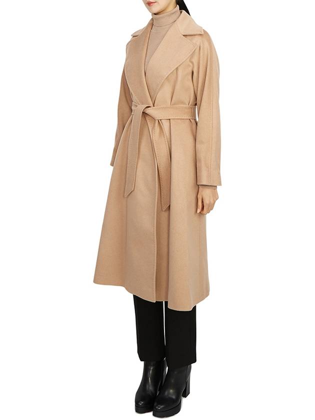 Feltro Single Coat Beige - MAX MARA - BALAAN 3