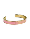 Cord Bangle Bracelet Gold Pink - DIOR - BALAAN 3