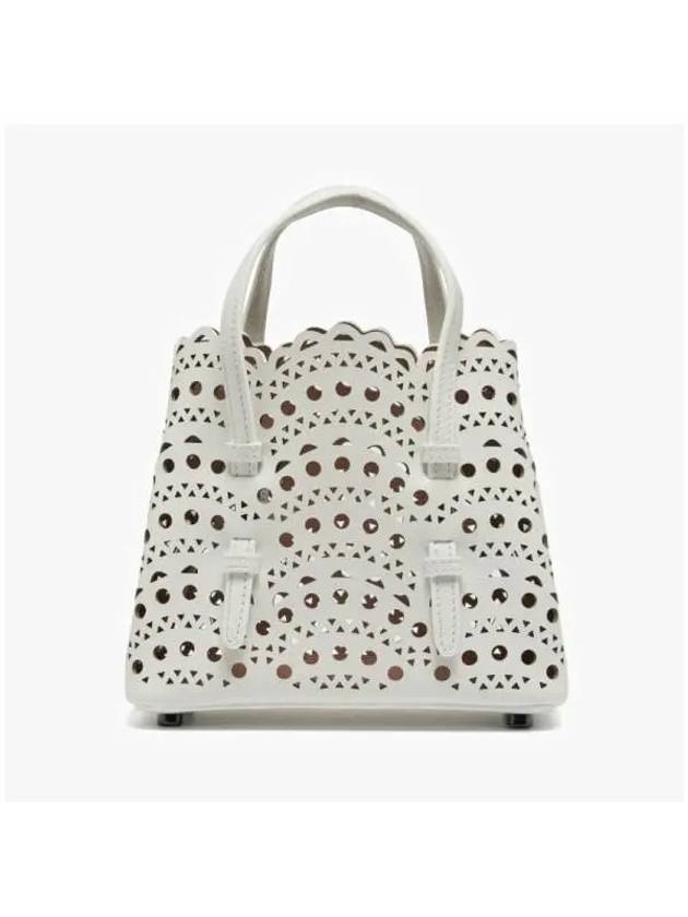 AA1S06716C0A29 010 Mina 16 BN Wave Micro Tote Bag - ALAIA - BALAAN 4