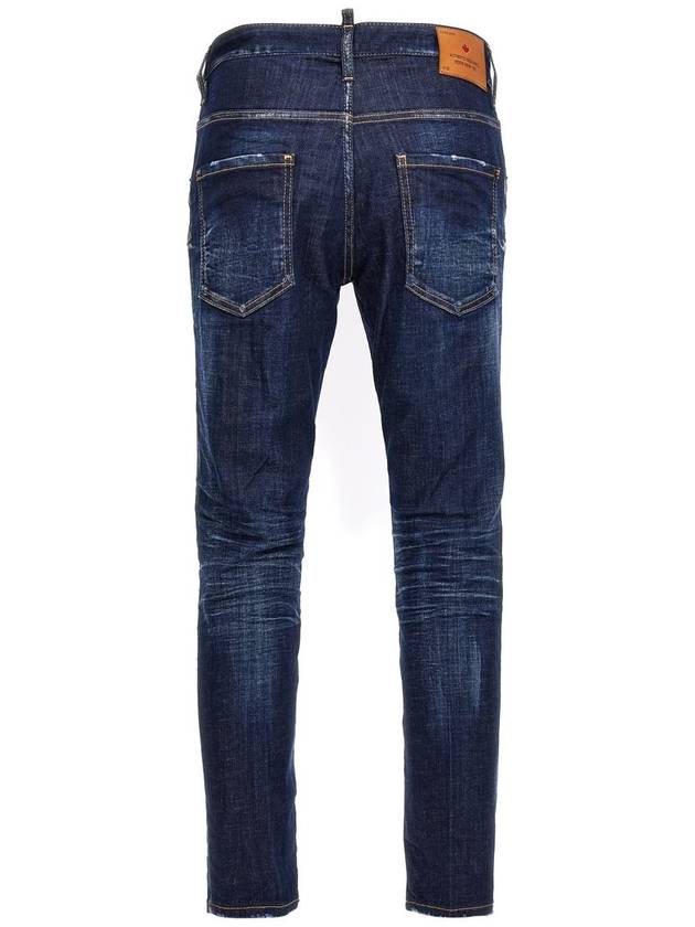 Skater Washed Jeans Blue - DSQUARED2 - BALAAN 3