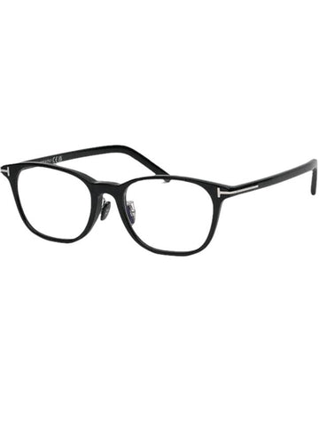 Eyewear Square Acetate Eyeglasses Black - TOM FORD - BALAAN 1