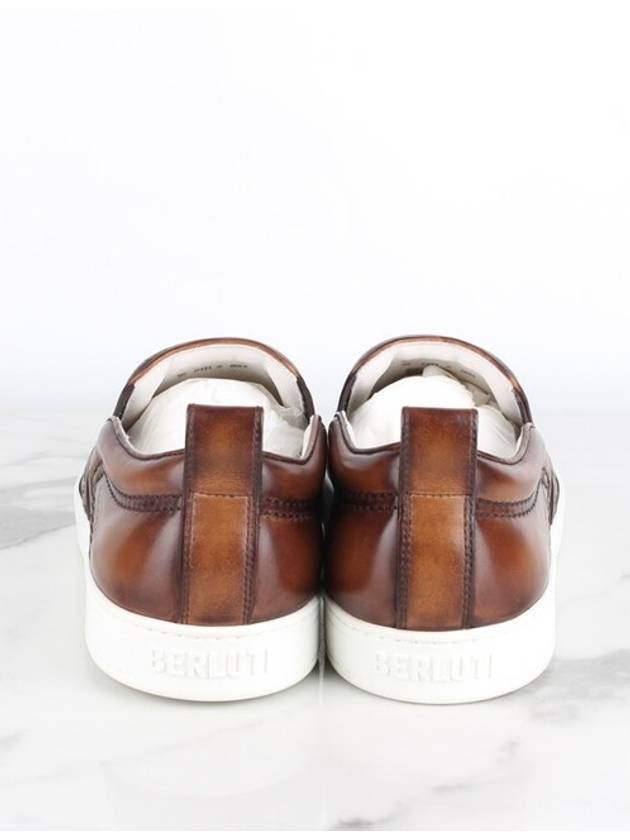 Strip Toe Leather Slip On 9 5 285 - BERLUTI - BALAAN 4