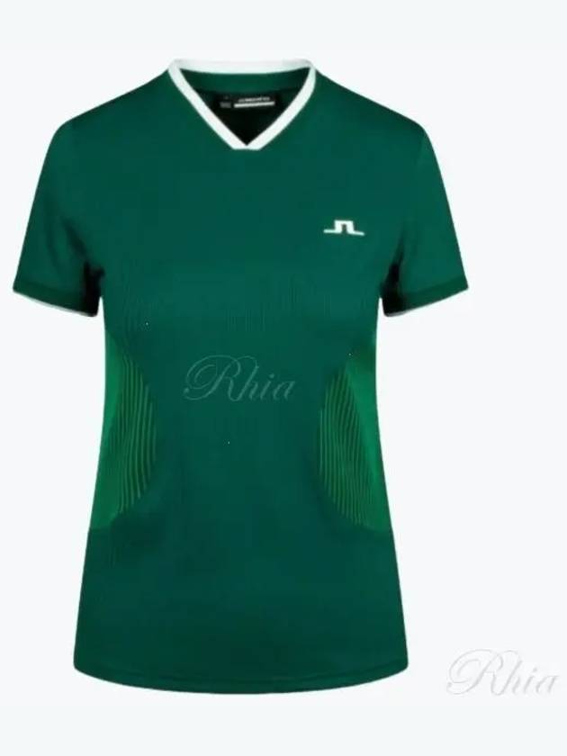 Golf wear women s short sleeve t shirt GWJT07583 M374 - J.LINDEBERG - BALAAN 2