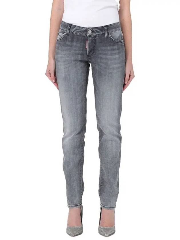 Denim Straight Pants S75LB0871S30503 900 GRAY - DSQUARED2 - BALAAN 2