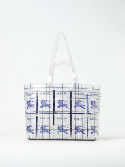 EKD Label Tote Bag White - BURBERRY - BALAAN 2