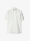 Logo Embroidered Cotton Shirt 8095319 B0081308094 - BURBERRY - BALAAN 2