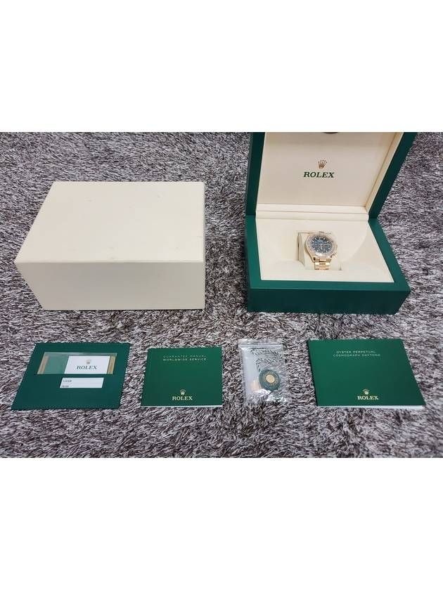 Daytona Hulk Green Gold Box 116508 22 Years - ROLEX - BALAAN 2