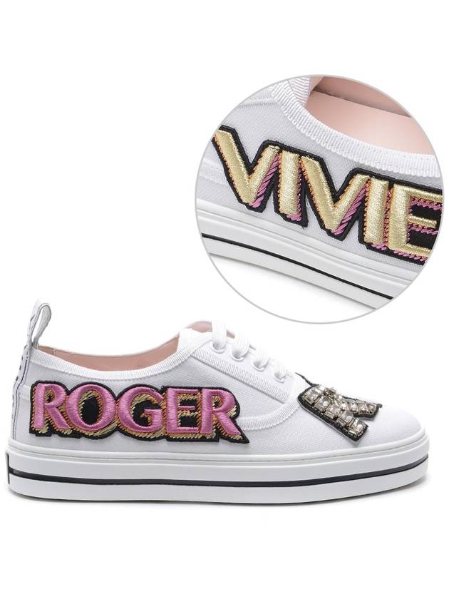 Women's Call Me Sneakers RVW40328340_P10_B001_20S - ROGER VIVIER - BALAAN 1