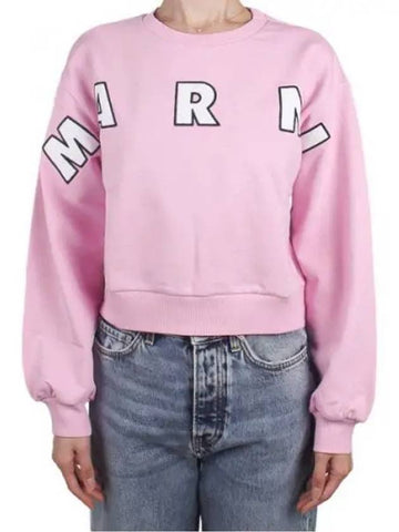 Women s Logo Sweatshirt Pink Adult Size M01193 M00RE 0M345 12 14Y 1120508 - MARNI - BALAAN 1