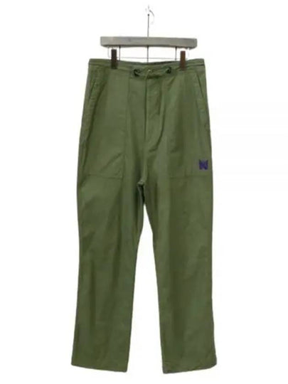 String Fatigue Straight Pants Olive - NEEDLES - BALAAN 2