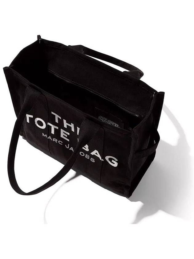 Signature Logo Tote Bag Black - MARC JACOBS - BALAAN 5