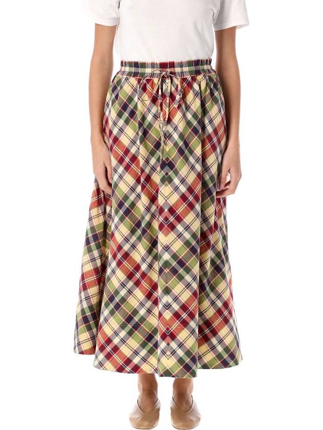 MIDI SKIRT CHECK - POLO RALPH LAUREN - BALAAN 1