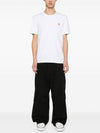 Maison Kitsune Fox Head Patch Classic T Shirt White - MAISON KITSUNE - BALAAN 2