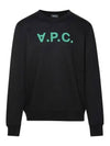 VPC Logo Crew Neck Sweatshirt Black - A.P.C. - BALAAN 2