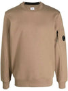 Men's Lens Wappen Sweatshirt Lead - CP COMPANY - BALAAN 1