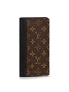 Brazza Monogram Macassar Long Wallet Brown Black - LOUIS VUITTON - BALAAN 2