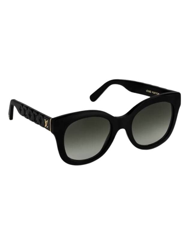 Eyewear LV Empreinte Light Round Sunglasses Black - LOUIS VUITTON - BALAAN 1