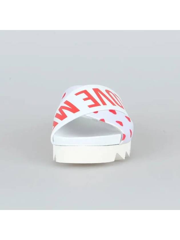 Love Me Heart Slippers White - JOSHUA SANDERS - BALAAN 5