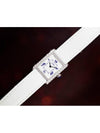 Must Tank Quartz White Roman Dial Diamond Leather Watch - CARTIER - BALAAN 2